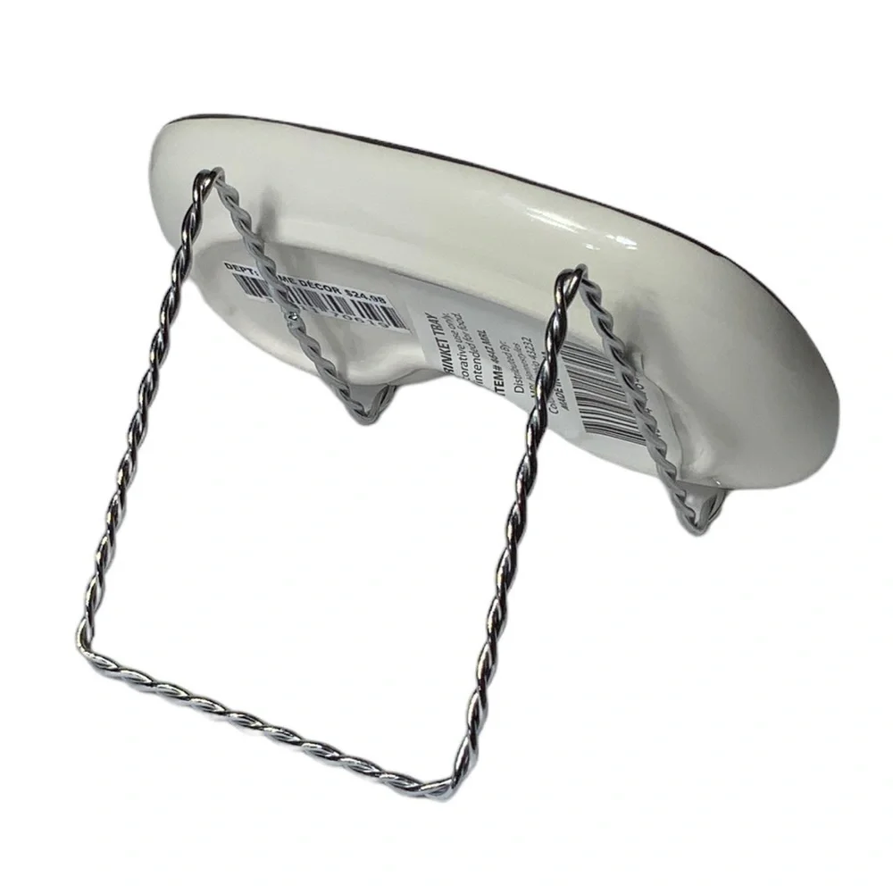 Trinket Tray Multipurpose for Jewelry Eyeglass Makeup Keys This and That Storage